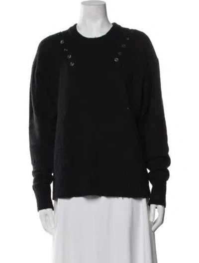 Pre-owned Marissa Webb Crew Neck Sweater In Black