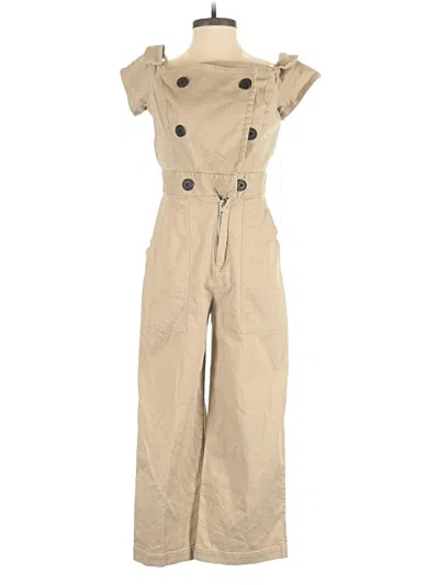 Pre-owned Marissa Webb Jumpsuit In Tan