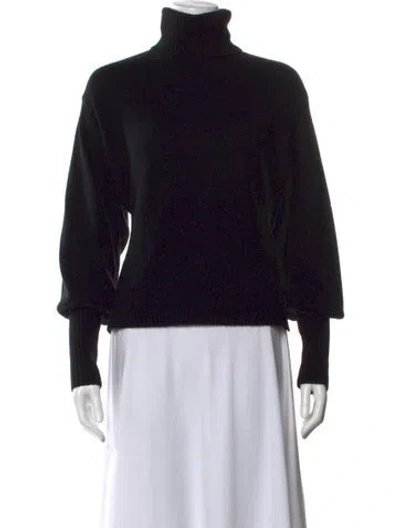 Pre-owned Marissa Webb Lambswool Turtleneck Sweater W/ Tags In Black