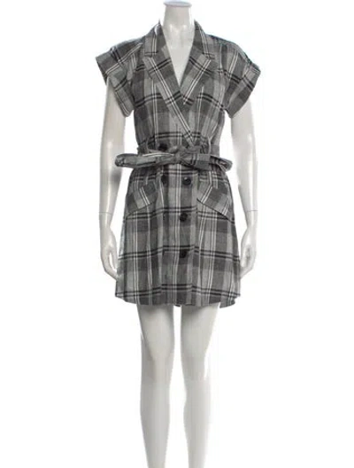 Pre-owned Marissa Webb Linen Mini Dress W/ Tags In Multi