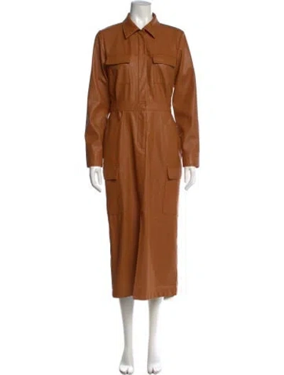 Pre-owned Marissa Webb Long Dress In Brown
