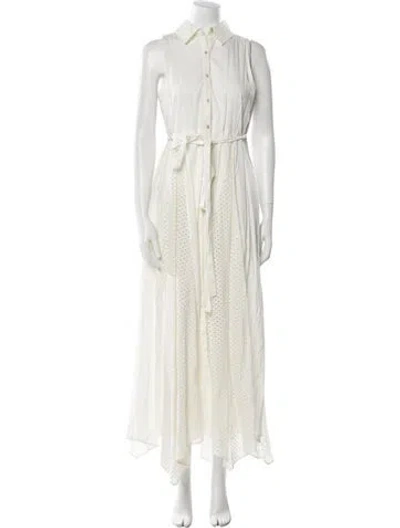 Pre-owned Marissa Webb Long Dress In White