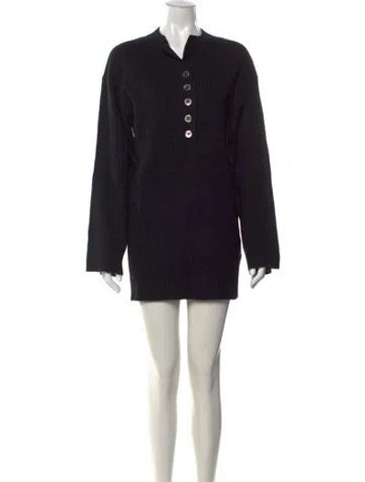 Pre-owned Marissa Webb Midi Length Dress In Black