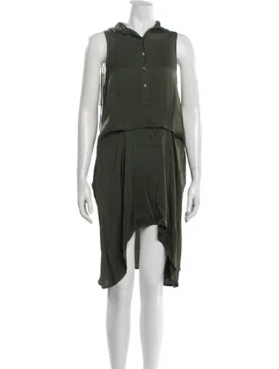 Pre-owned Marissa Webb Midi Length Dress In Green