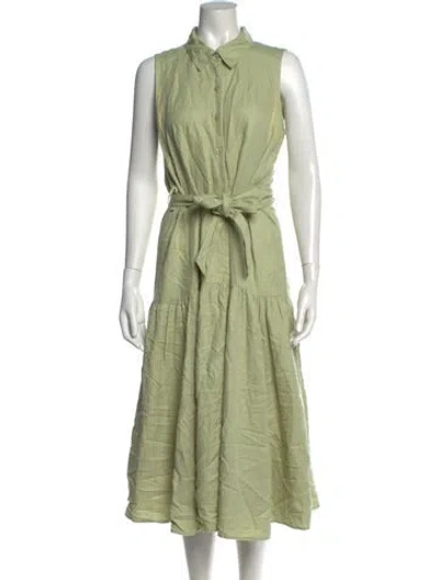 Pre-owned Marissa Webb Midi Length Dress In Green