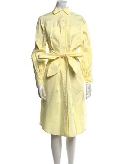 Pre-owned Marissa Webb Midi Length Dress In Yellow