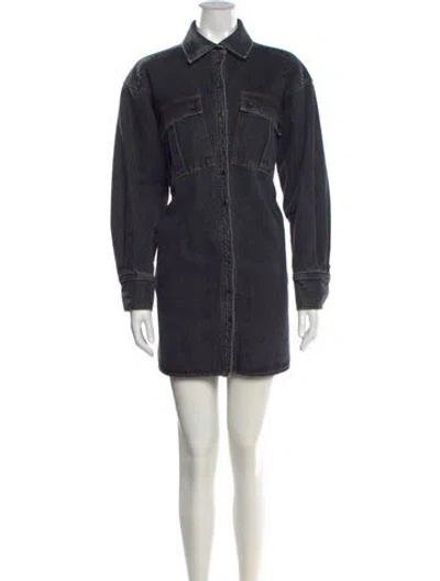 Pre-owned Marissa Webb Mini Dress In Gray