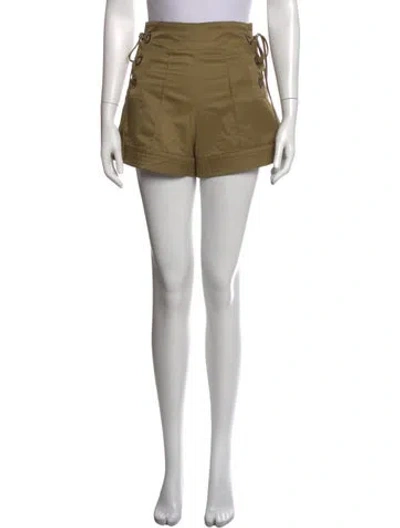 Pre-owned Marissa Webb Mini Shorts In Green