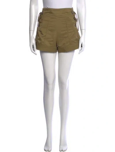 Pre-owned Marissa Webb Mini Shorts In Green