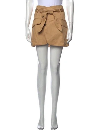Pre-owned Marissa Webb Mini Skirt In Brown