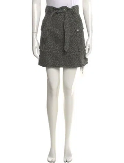 Pre-owned Marissa Webb Mini Skirt In Green