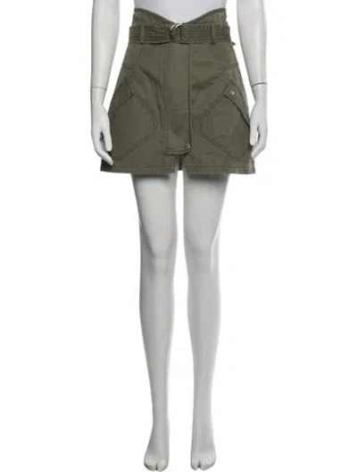 Pre-owned Marissa Webb Mini Skirt In Grey