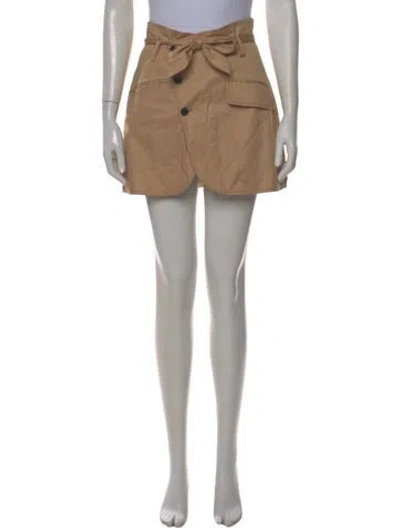 Pre-owned Marissa Webb Mini Skirt In Neutral