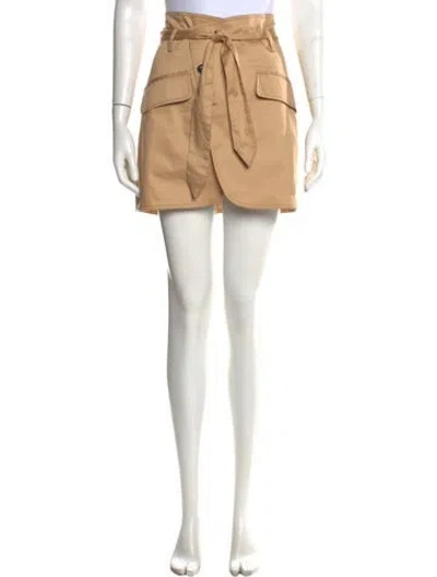 Pre-owned Marissa Webb Mini Skirt W/ Tags In Neutral