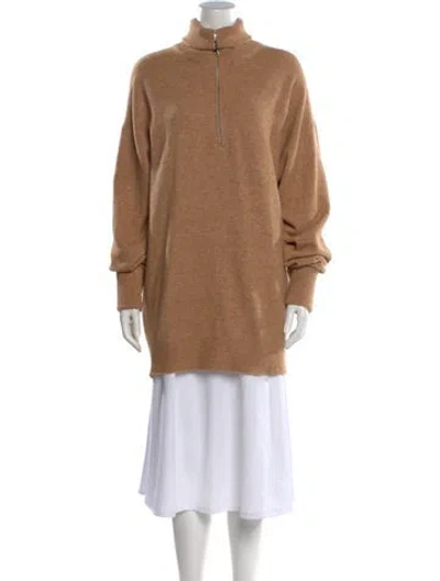 Pre-owned Marissa Webb Mock Neck Sweater In Neutral