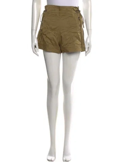 Pre-owned Marissa Webb Nylon Mini Shorts In Green