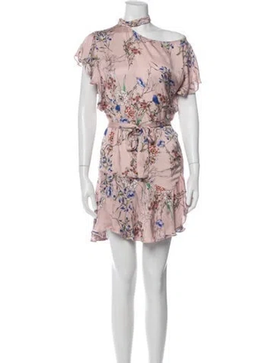 Pre-owned Marissa Webb Silk Mini Dress In Pink