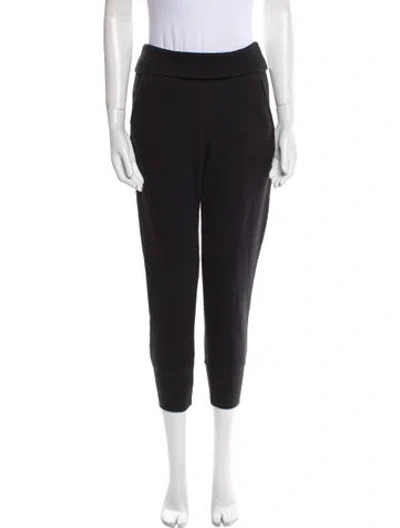 Pre-owned Marissa Webb So High Waisted French Terry Sweatpants In Black Sweatpants