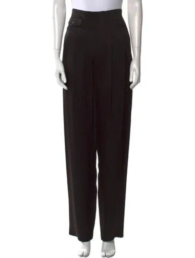 Pre-owned Marissa Webb Straight Leg Pants In Black