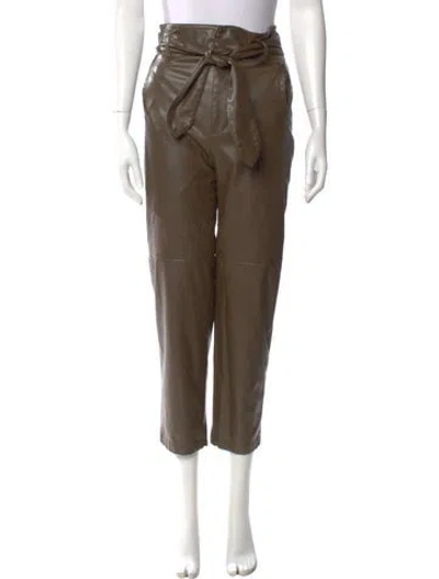 Pre-owned Marissa Webb Straight Leg Pants In Brown