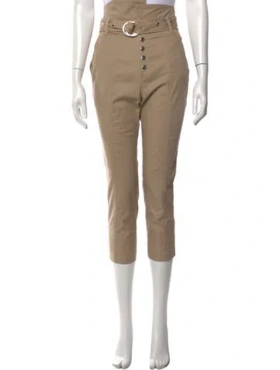 Pre-owned Marissa Webb Straight Leg Pants In Brown