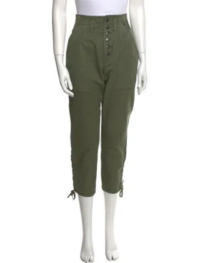 Pre-owned Marissa Webb Straight Leg Pants In Green