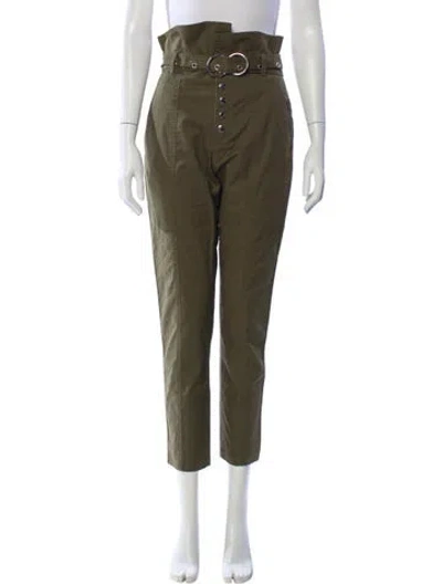 Pre-owned Marissa Webb Straight Leg Pants In Green