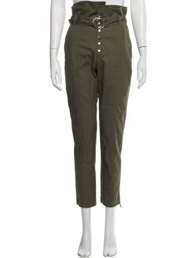 Pre-owned Marissa Webb Straight Leg Pants In Green