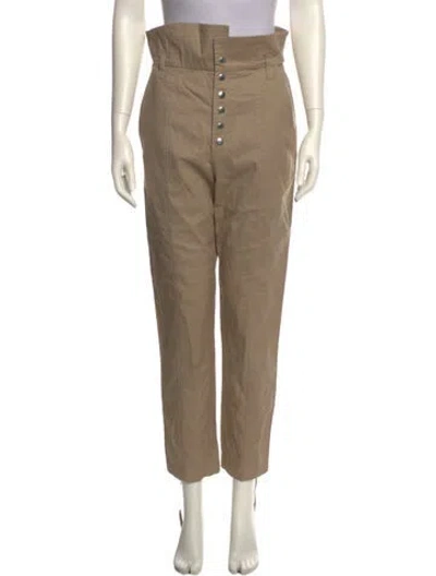 Pre-owned Marissa Webb Straight Leg Pants In Neutral