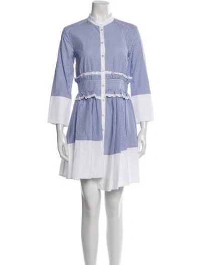 Pre-owned Marissa Webb Striped Knee-length Dress In Multi