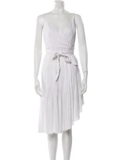 Pre-owned Marissa Webb Striped Mini Dress In Multi