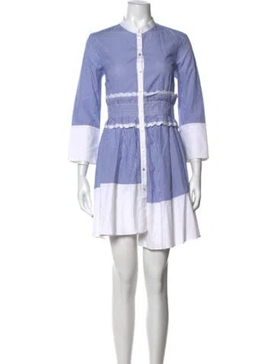 Pre-owned Marissa Webb Striped Mini Dress In Multi
