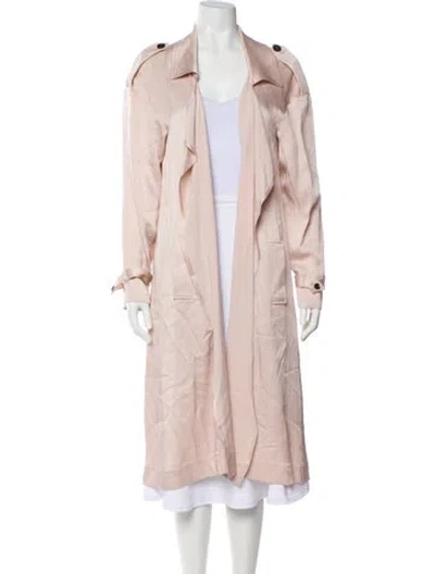 Pre-owned Marissa Webb Trench Coat In Pink