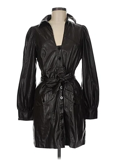Pre-owned Marissa Webb Trenchcoat In Black
