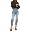 Marissa Webb Turner Ii High Waist Jean In Indigo Medium Stone Wash In Blue