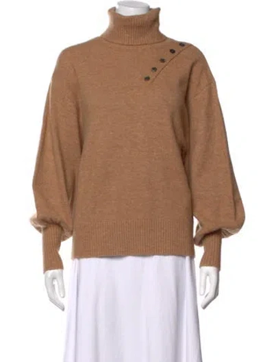Pre-owned Marissa Webb Turtleneck Sweater In Brown