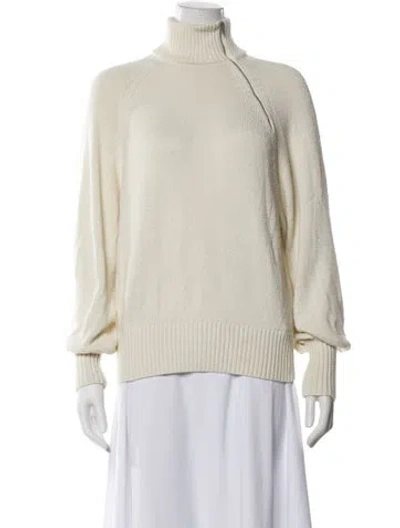 Pre-owned Marissa Webb Turtleneck Sweater In Neutral