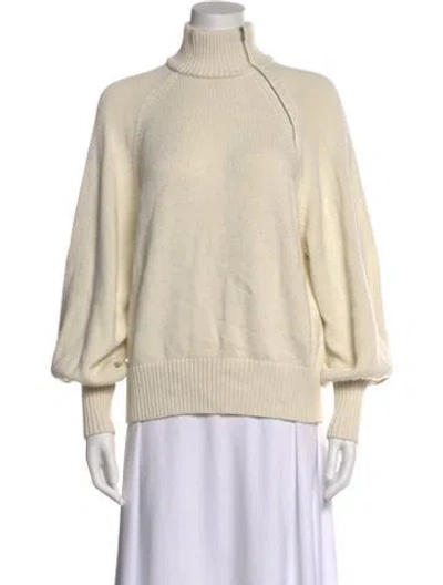 Pre-owned Marissa Webb Turtleneck Sweater In Neutral