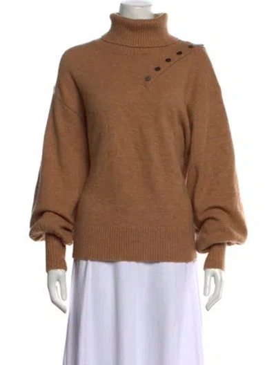 Pre-owned Marissa Webb Turtleneck Sweater In Neutrals