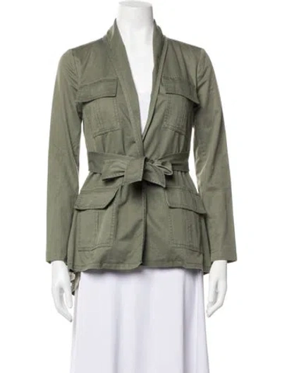 Pre-owned Marissa Webb Utility Jacket In Green