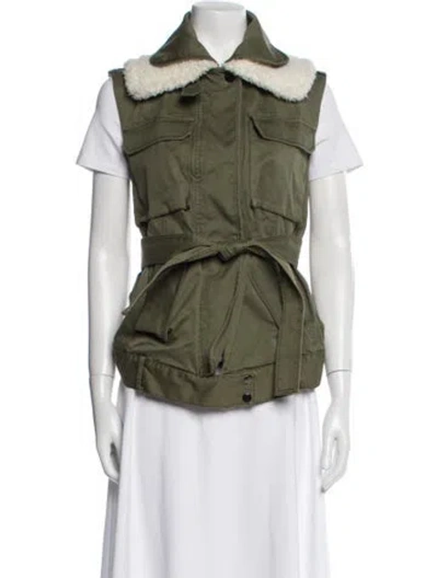 Pre-owned Marissa Webb Vest In Green