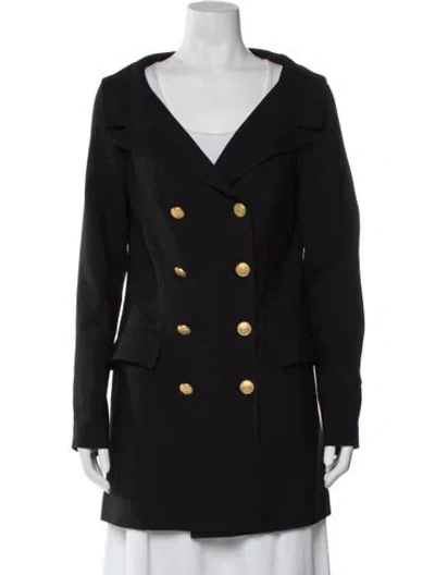 Pre-owned Marissa Webb Virgin Wool Blazer In Black