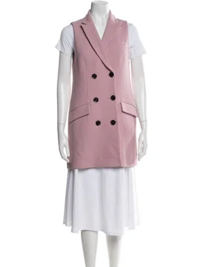 Pre-owned Marissa Webb Virgin Wool Vest In Pink