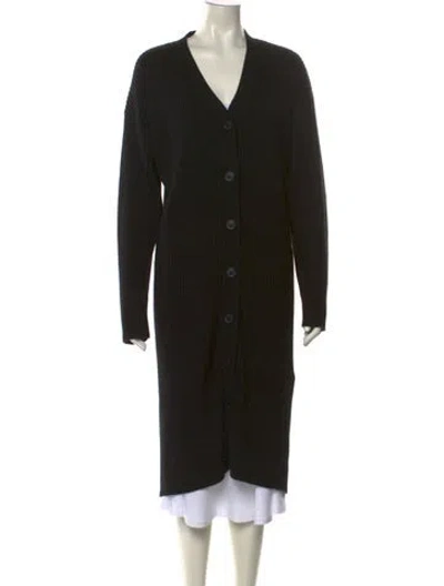 Pre-owned Marissa Webb V-neck Sweater In Black