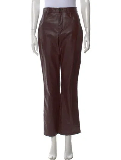 Pre-owned Marissa Webb Wide Leg Pants In Brown