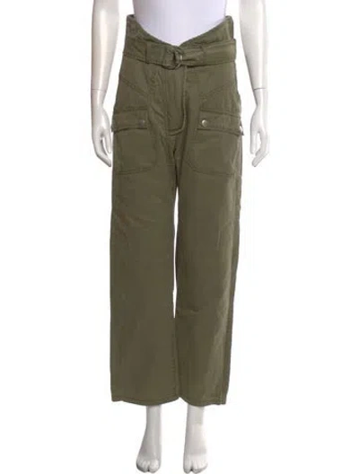 Pre-owned Marissa Webb Wide Leg Pants In Green