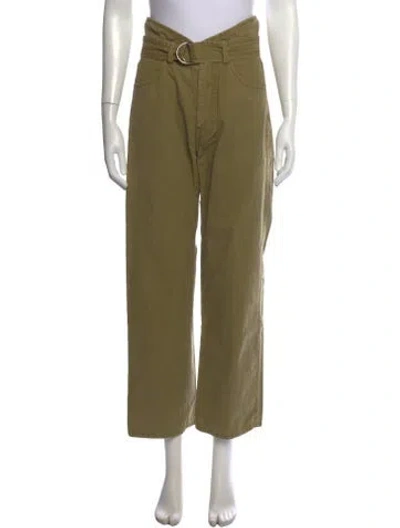 Pre-owned Marissa Webb Wide Leg Pants In Green