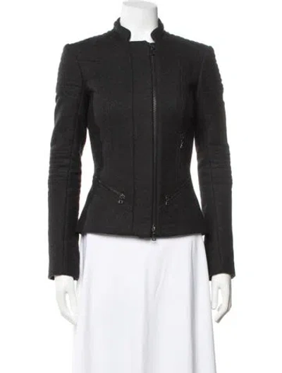Pre-owned Marissa Webb Wool Jacket In Black/grey