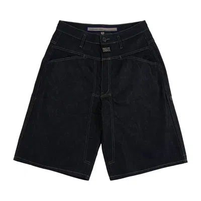 Pre-owned Marithé + François Girbaud Bermuda Brand X 'midnight Blue/broken Twill' | Men's Size 36