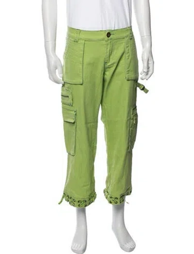 Pre-owned Marithé + François Girbaud Cargo Pants In Green